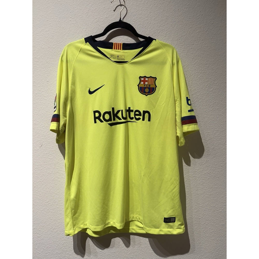 2018/19 Barcelona Away Jersey #11 Ousmane Dembele‎ XL Nike Soccer